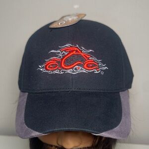 Orange County Choppers new Black and Gray Cap with Red Logo